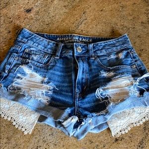 Jean shorts